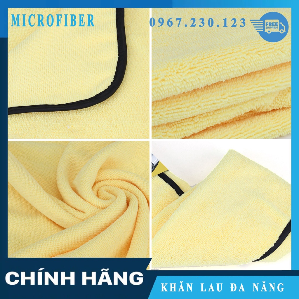  Khăn Lau Xe Ô TÔ Đa Năng Microfiber Không Xù Lông Siêu Thấm | BigBuy360 - bigbuy360.vn