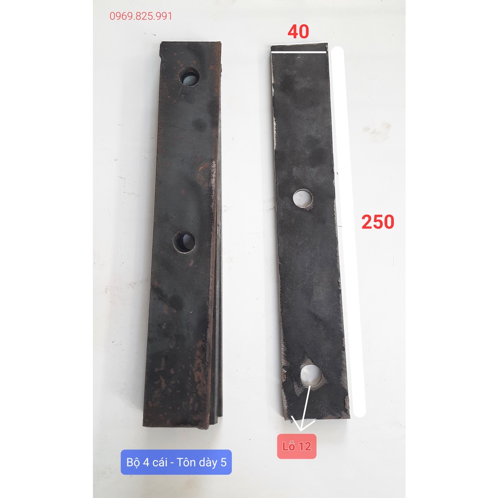 Bộ bản lề xoay phi 50 kèm bộ bản mã lắp bản lề cửa