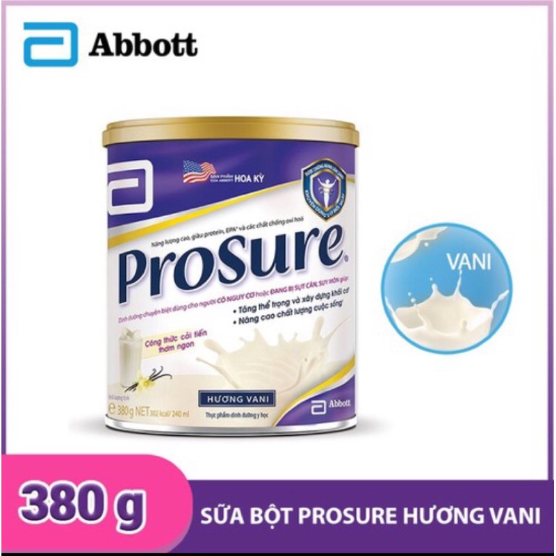 Prosure Vani 380g ( Sữa ung thư )