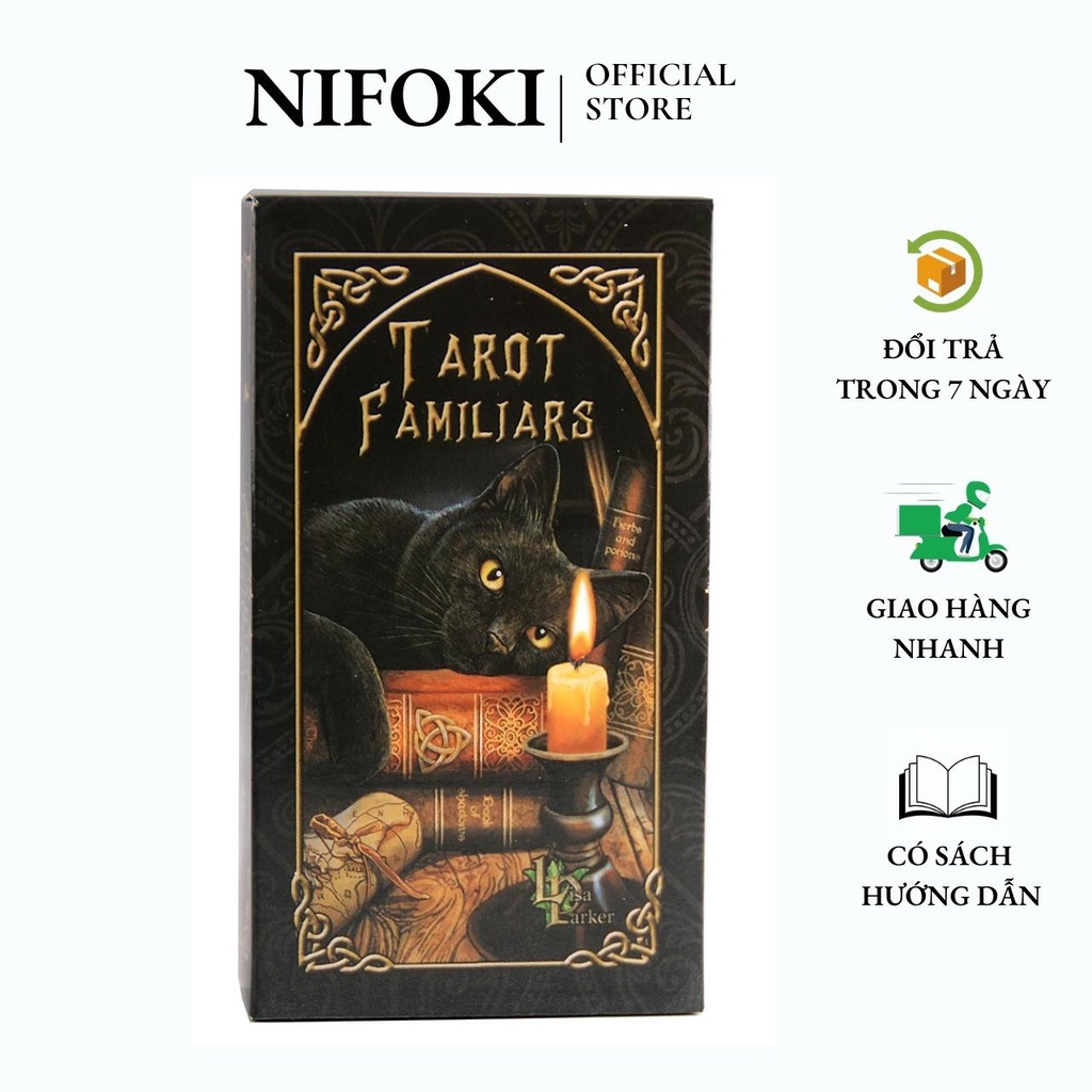 Bộ bài Tarot Familiars Size Gốc Nifoki B4