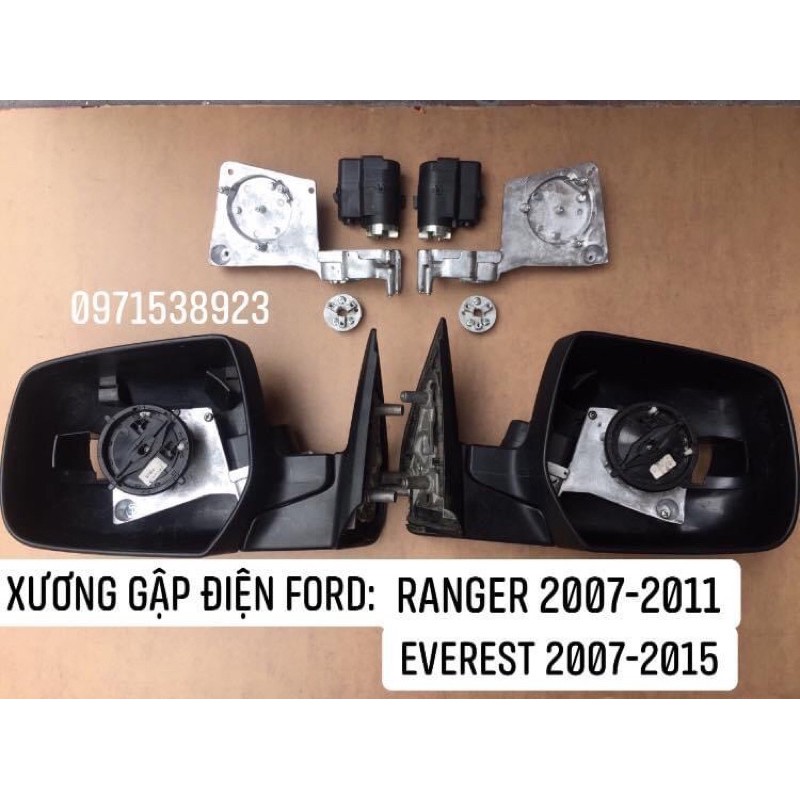 bộ khung xương và motor gập gương cho FORD RANGER 2007-2011 EVEREST 2007-2015 lắp zin không độ chế