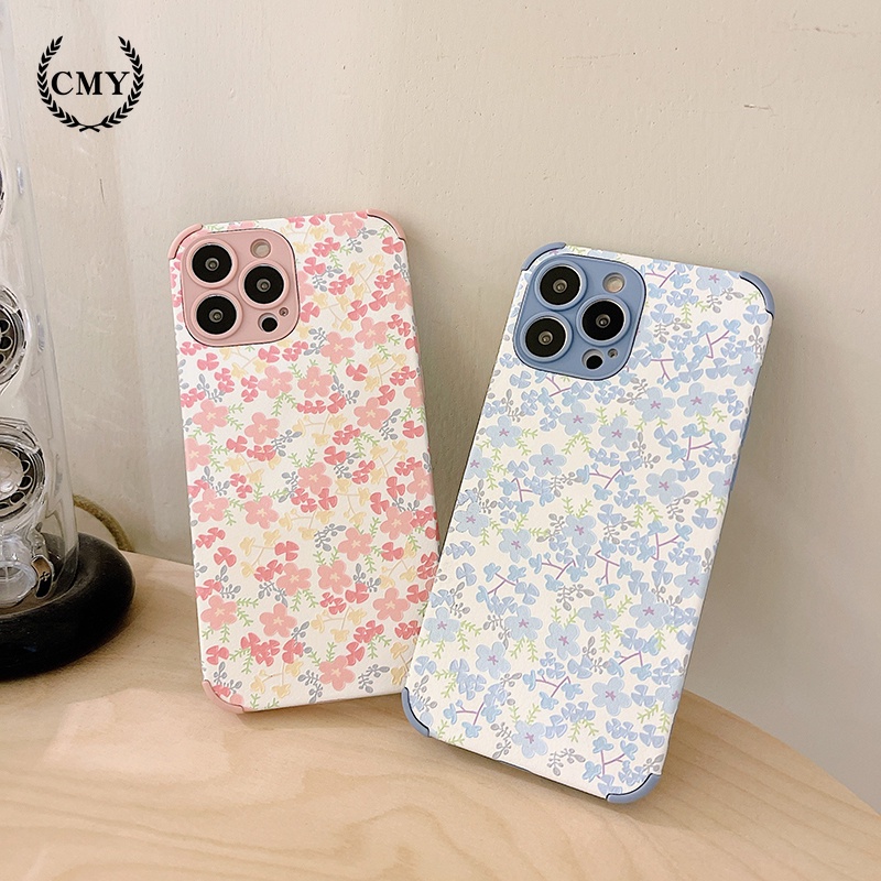 Ốp điện thoại da tpu hình hoa cho iPhone 11 Pro Max X Xr Xs Max 7 8 Plus Se 2020 12 pro max 12 mini 13 pro max 13 mini | BigBuy360 - bigbuy360.vn