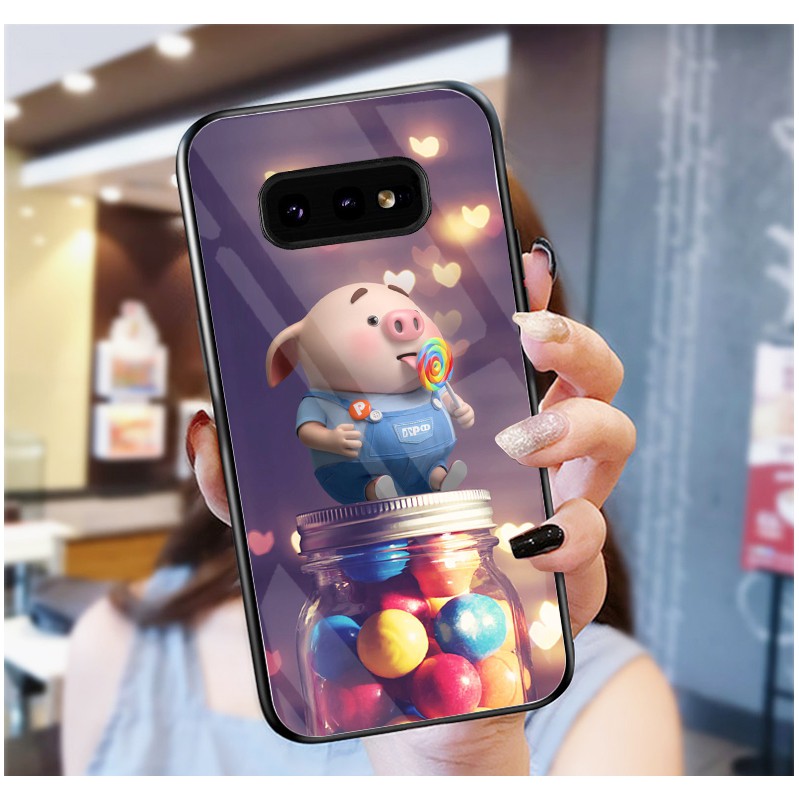 Ốp Lưng SAMSUNG S10 E, S10 PLUS, S10 mặt kính cường lực cao cấp