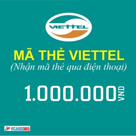 Thẻ nạp điện thoại Viettel 1.000K