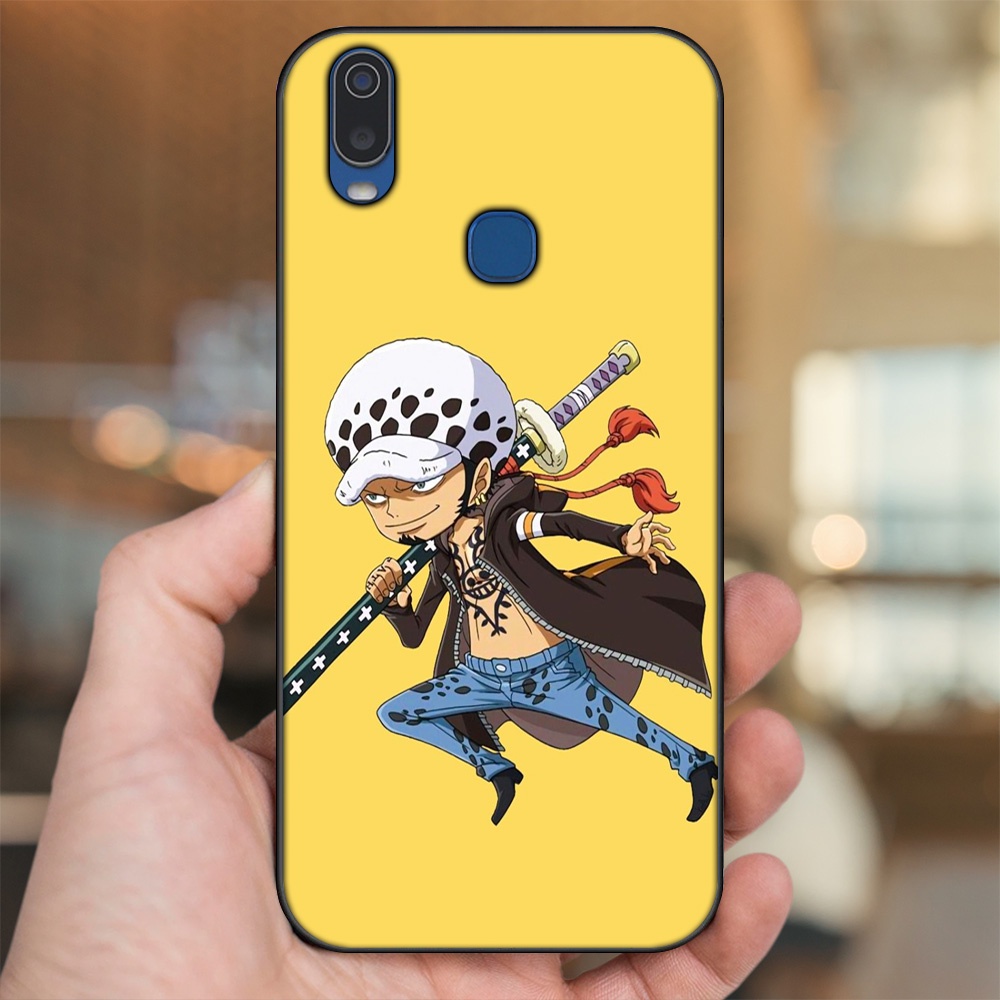Ốp lưng Vivo Y11 viền đen in hình Law One Piece