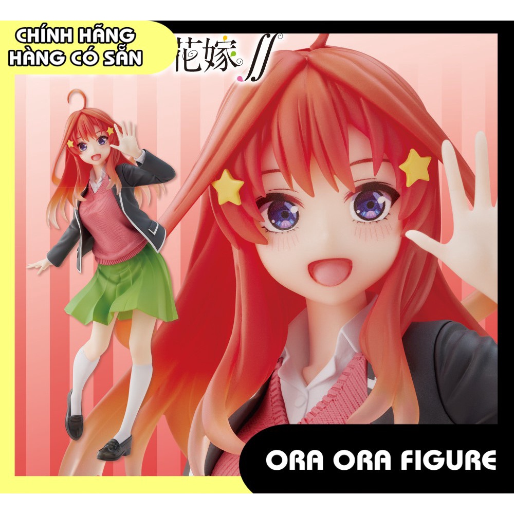 VIDEO [ Ora Ora ] [ Hàng Có Sẵn ] Mô Hình Figure Chính Hãng Nakano Itsuki - Gotoubun no Hanayome