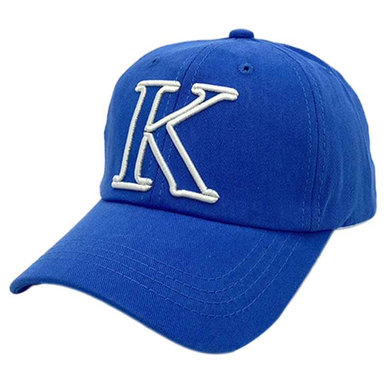 Mũ Lưỡi Trai Thêu Chữ K Phong Cách Retro 10MK
