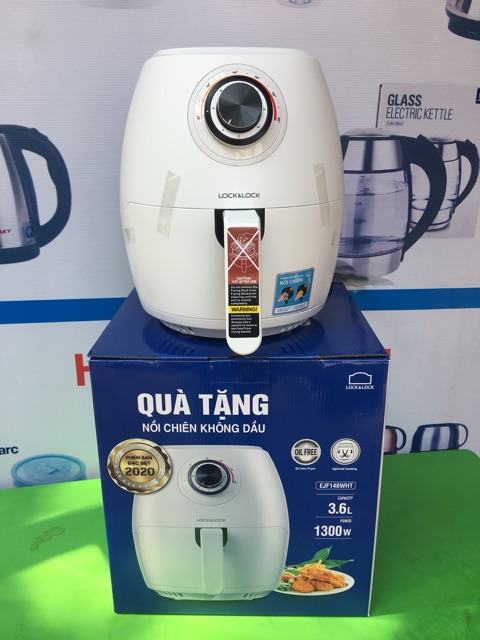 Nồi chiên không dầu lock&lock EJF148WHT
