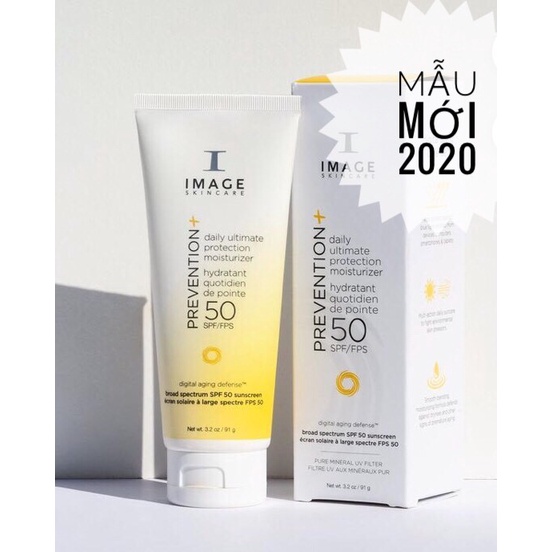 Kem chống nắng cho da hỗn hợp Image Skincare Prevention+ Daily Ultimate Protection Moisturizer SPF50+ 7g