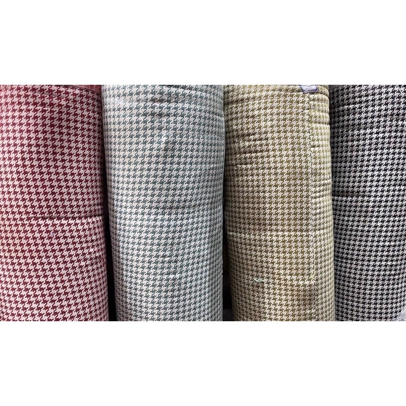 Vải tex tweed răng sói đủ màu ib