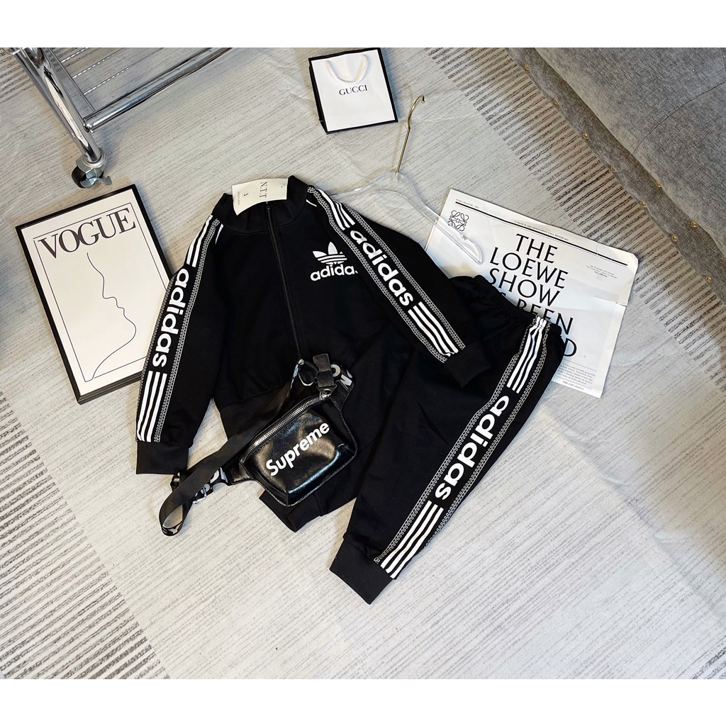 Bộ thu đông bé trai, set bộ nỉ da cá cổ trụ kéo khóa DAS siêu Hot cho bé