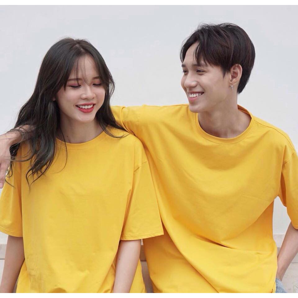 Áo thun 𝑭𝒓𝒆𝒆𝒔𝒉𝒊𝒑 Áo phông tay lỡ Unisex form rộng oversize trơn nam nữ phong cách