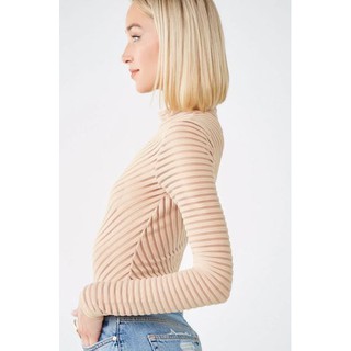 Bodysuit lưới F21 sheer bodysuit auth