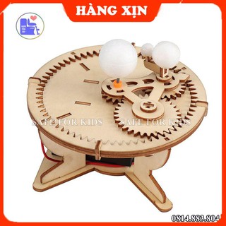 Mô Hình Hệ Mặt Trời Gỗ 3D - Đồ Chơi Khoa Học - Đồ Chơi Giáo Dục