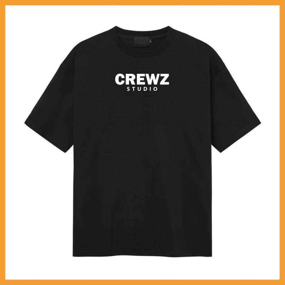 Áo Phông Nam Nữ Unisex CREWZ Form Rộng Thoáng Mát Siêu Xịn