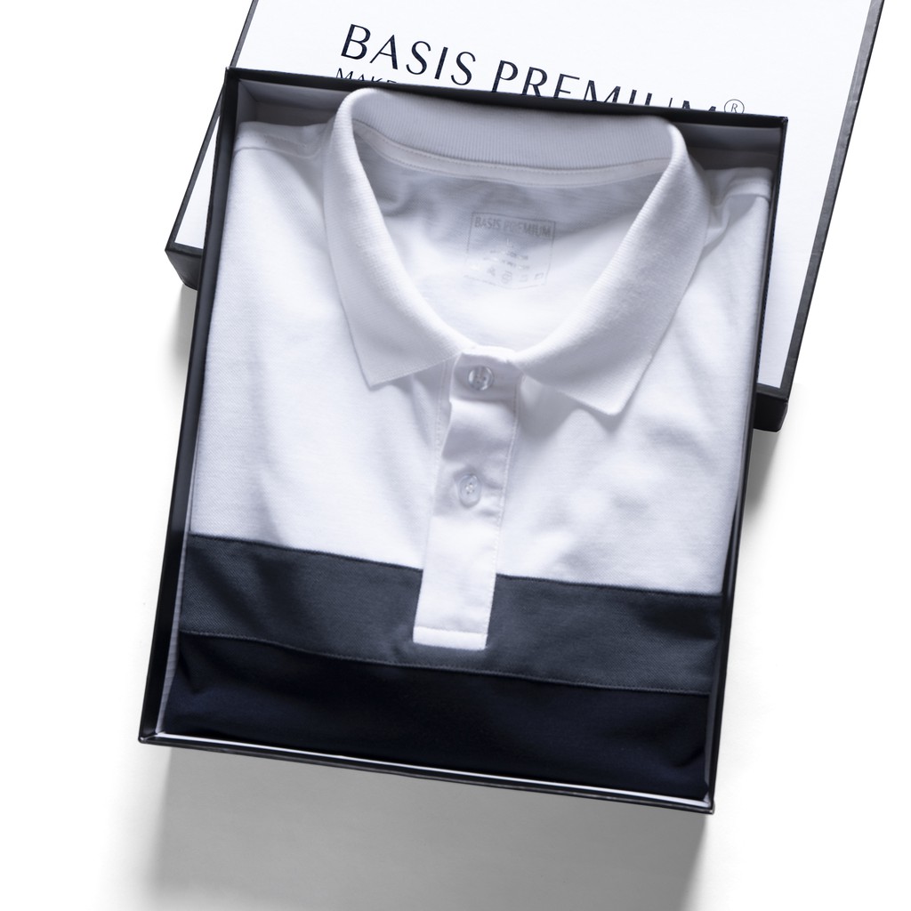 [Mã TOPMAY giảm đến 25k đơn 150k] Áo thun Polo nam phối sọc LEEVUS, CVC cá sấu 100% cao cấp, LEEVUS APL213 | BigBuy360 - bigbuy360.vn