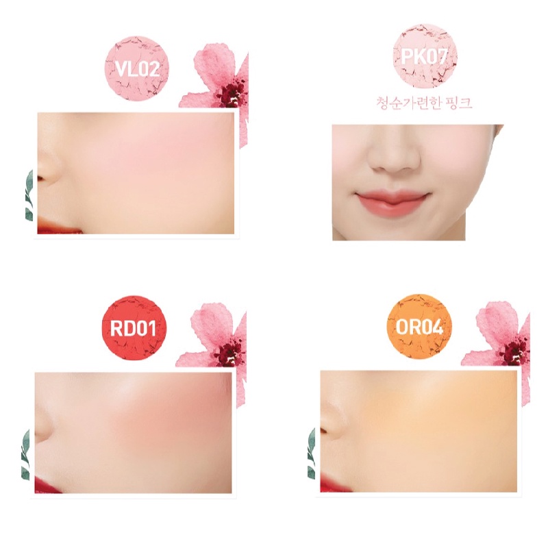 A'pieu pastel blusher powder in pastel