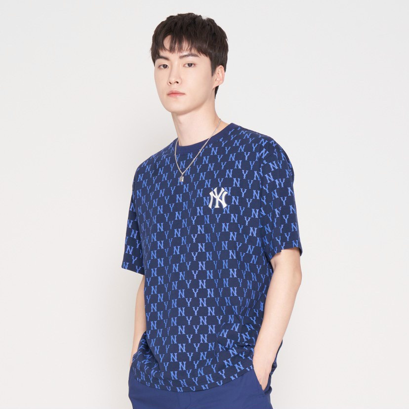 Áo Phông Nam Nữ MLB NY Hàng Xuất Dư Màu Sang Chảnh Đầy Đủ Tem Mác Siêu Đẹp