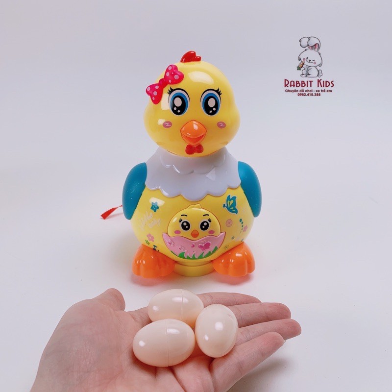 🐣HOT🐣Bộ Đồ Chơi Gà Con Đẻ Trứng-Gà Vui Nhộn