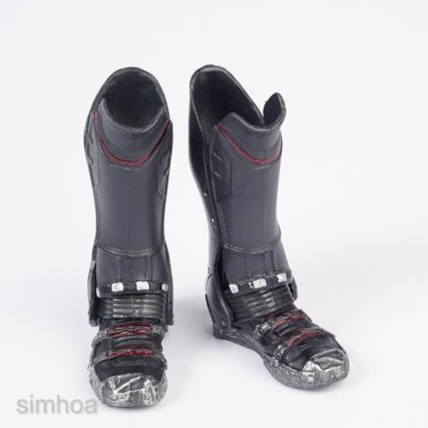 Giày boot tỷ lệ 1 / 6 cho mô hình nhân vật đồ chơi 12 inch