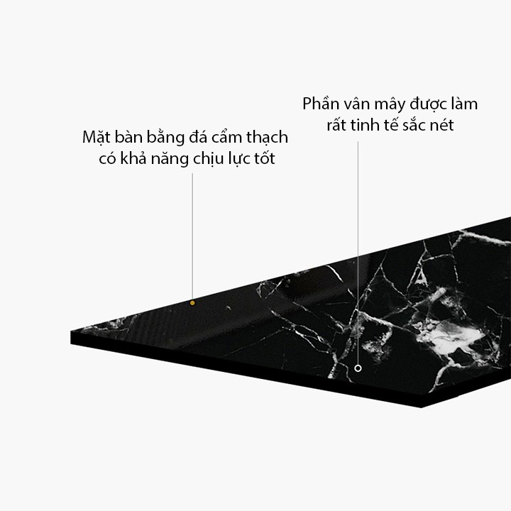 Bàn ăn mặt vân đá sang trọng, hiện đại BGA001-BGA002 | BigBuy360 - bigbuy360.vn