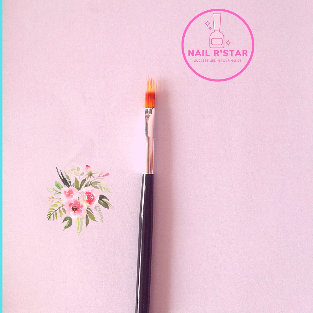 Cọ xước Nail, Cọ Xước ombre - cọ vuốt Nail, cọ omber dùng loang màu vẽ móng chuyên dụng cho dân làm móng NAIL R’STAR