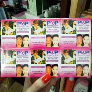 Lố 12 hộp Kem trắng da POP