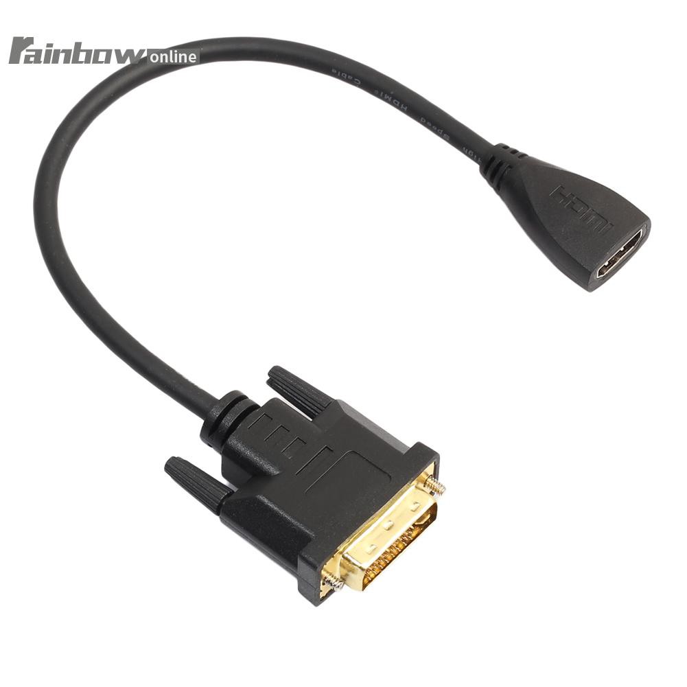 Cáp Chuyển Đổi Dvi-d 24 + 1 Pin Sang Hdmi Cho Hdtv 1080p