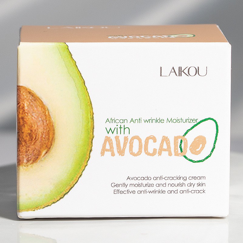 Kem Dưỡng Ẩm Trắng Da Chống Lão Hóa Tinh Chất Bơ Laikou Avocado Oil 35gr Giúp Da Trắng Hồng Rạng Rỡ