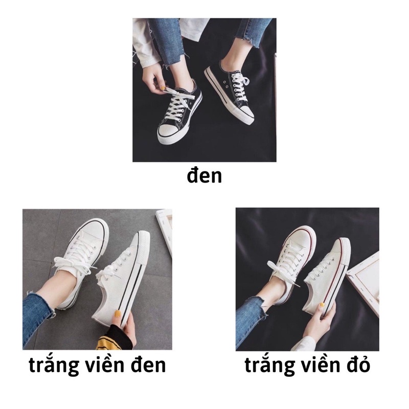 Giày nữ thể thao sneaker đi học đẹp đế cao trắng đen big size giá rẻ BRATINA G001