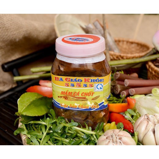 Mắm cá chốt Bà Giáo Khỏe 55555 hũ 500gr - Châu Đốc