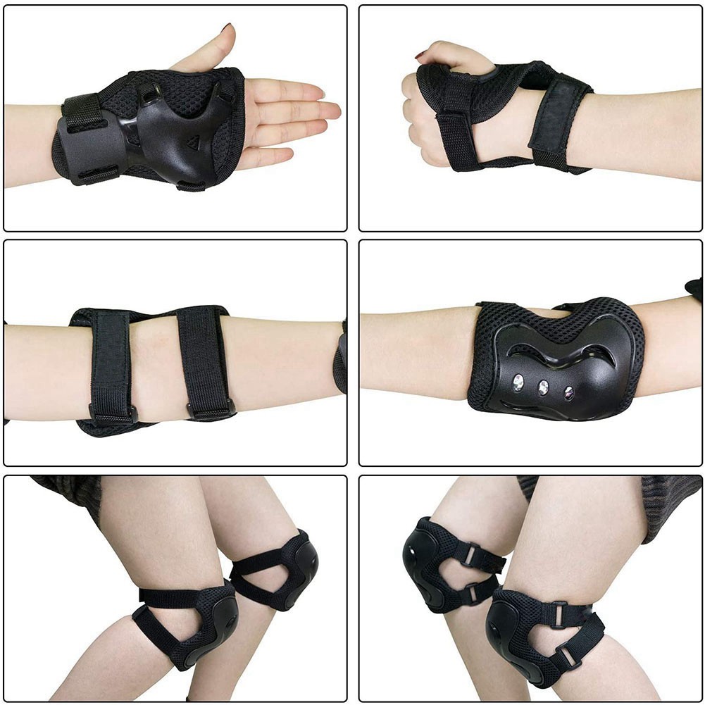 Bộ Đệm Bảo Vệ Đầu Gối, Khuỷu Tay Khi Chạy Xe Đạp