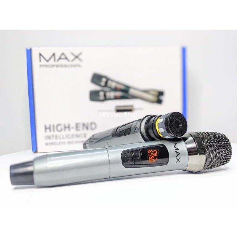 Micro không dây cao cấp Chuyên dùng cho âm ly, loa kéo Model Max 39