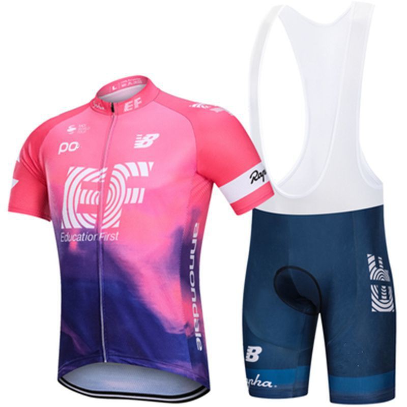 ✤○Phiên bản đội đua Tour de France mùa hè ngắn tay áo xe đạp đường núi bộ quần nam thoáng khí và khô nhanh