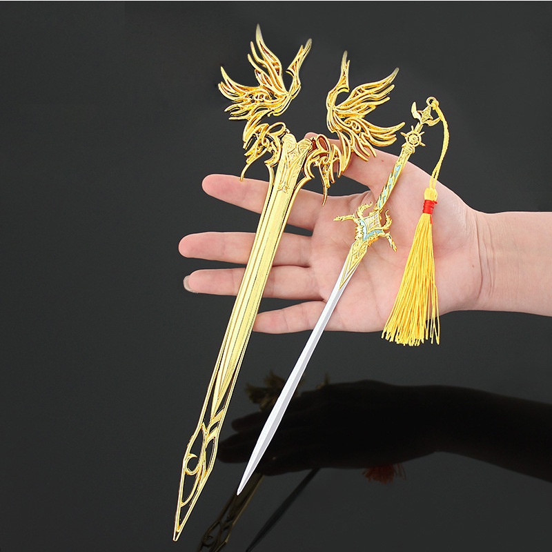 Mô hình Thần Khí Thiên Sứ Thánh K.iếm Khảo Hạch Của Thiên Nhận Tuyết 30 Cm Trong Đấu La Đại Lục