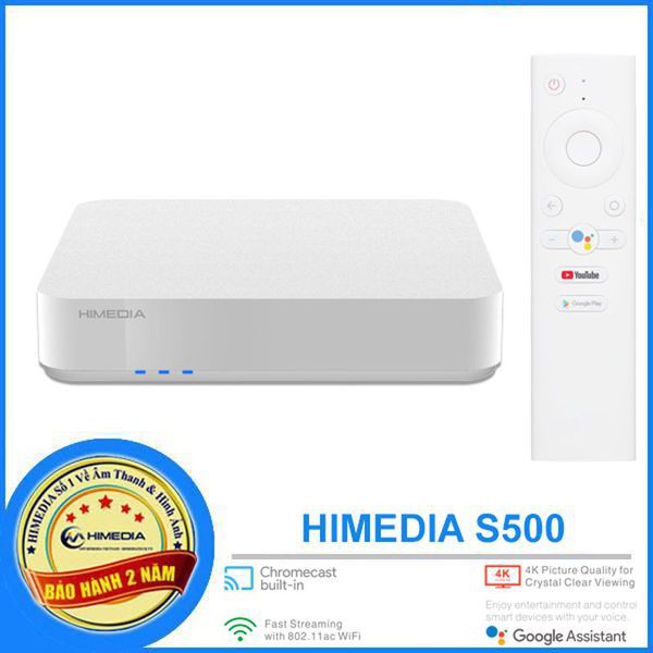 Đầu TV Box Himedia S500 hệ điều hành AndroidTV 9