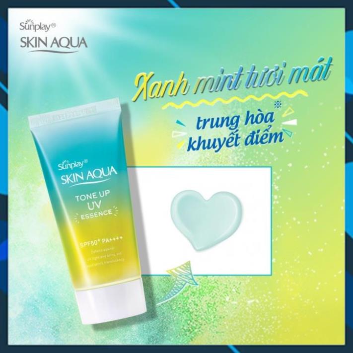 Kem chống nắng Skin Aqua nhật kiềm dầu mát lạnh ngày hè 80ml JPBeauty