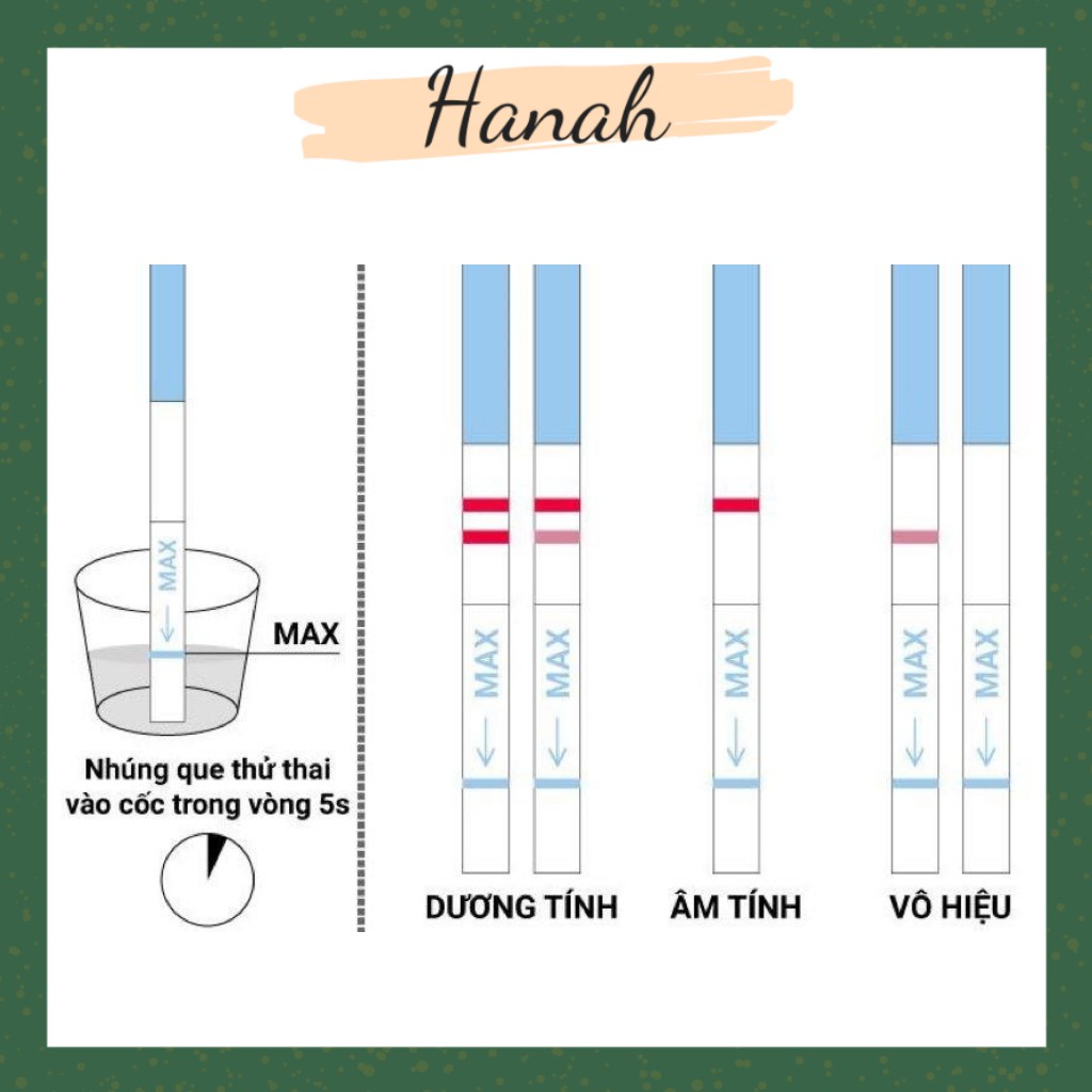 Que Thử Thai Quickseven Test Thử 2 Vạch Nhanh Chính Xác Hiệu Quả Tức Thì Hanah