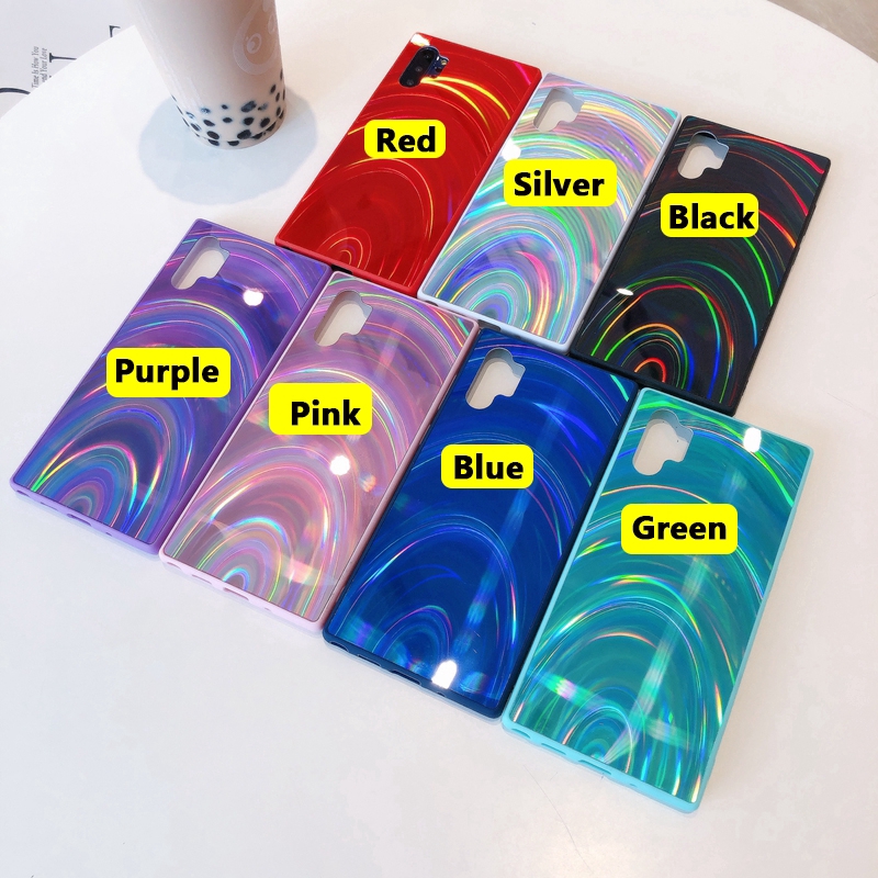 Ốp điện thoại màu sắc cầu vồng gradient cho Samsung Galaxy Note 10+ 9 8 A10 A20 A30 | BigBuy360 - bigbuy360.vn