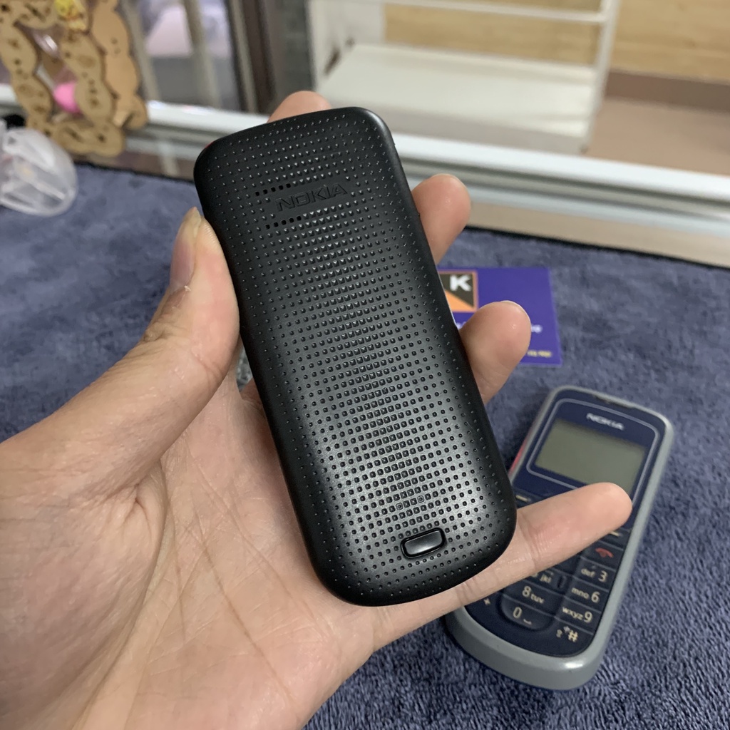 Điện thoại Nokia 1202 chính hãng kèm pin 4C zin cũ và sạc