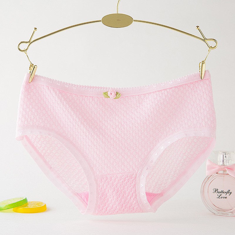 Quần lót nữ Cotton thoáng khí xốp nhẹ QL026 | BigBuy360 - bigbuy360.vn