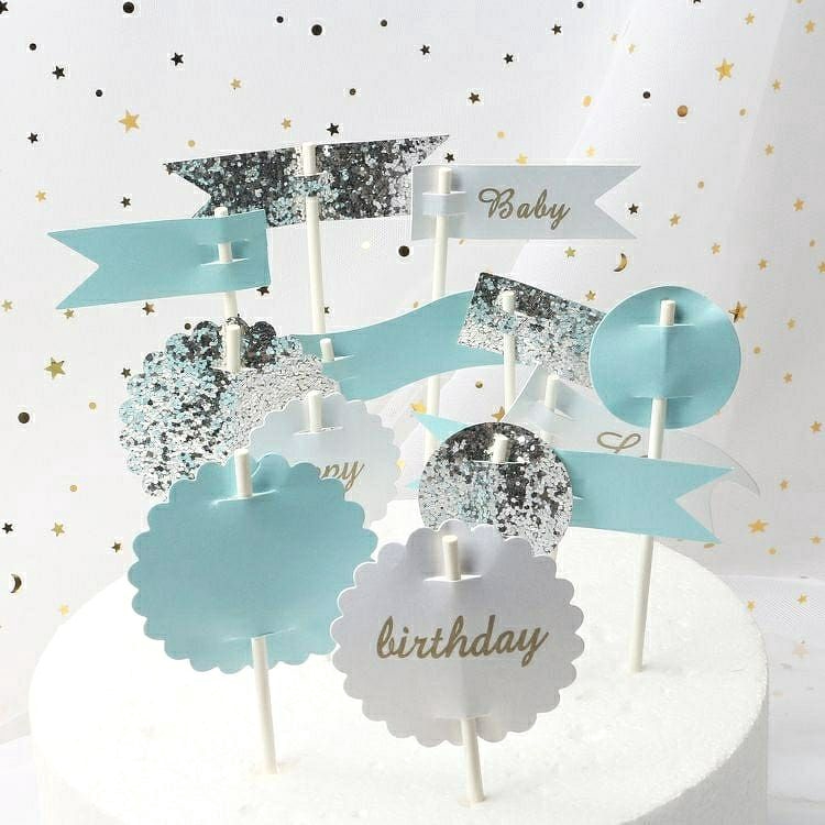 Que cắm Baby Love xanh