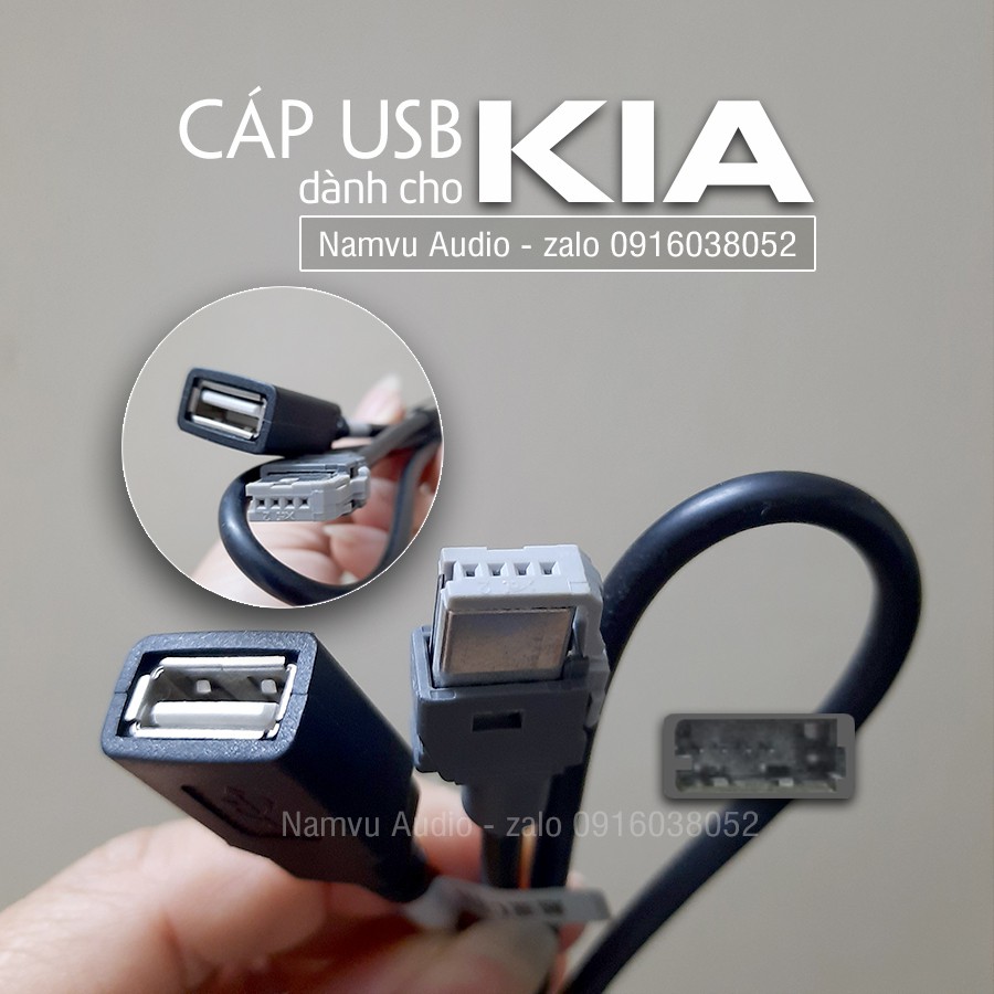 Cáp kết nối USB cho đầu CD ô tô KIA