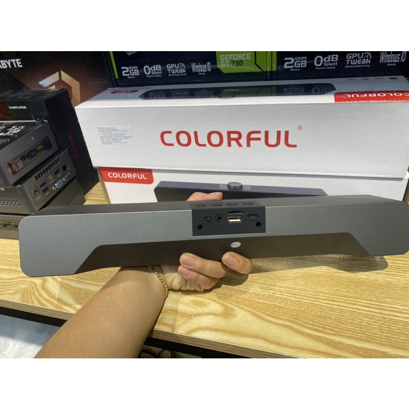 LOA COLORFUL Soundbar CSP-5201 Desktop Speaker , có bluetooch và k có bluetooch