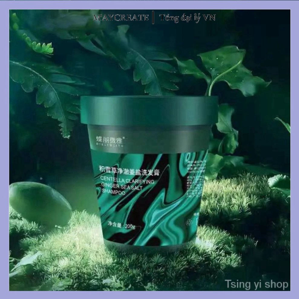 Dầu gội chiết xuất Muối Gừng NORO Shampoo Cleansing Cream 200g NDG2