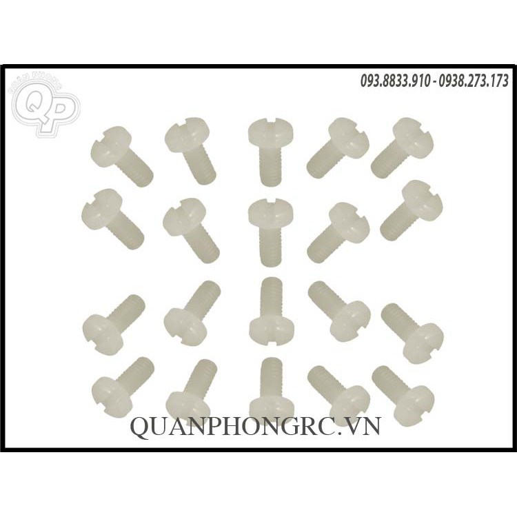 Óc  nhựa M3 M2 đen / trắng