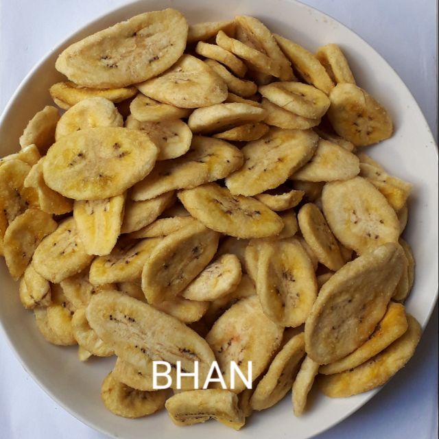 Chuối sấy hàng nguyên gói 500gr