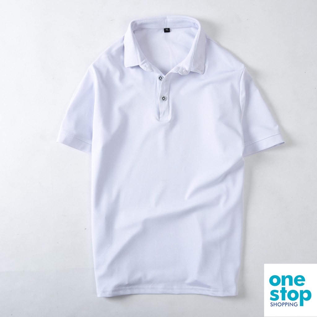 Áo cổ bẻ chất liệu vải thun dày dặn thoáng mát thời trang nam One shop
