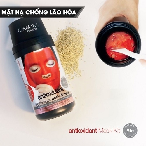 Hộp Mặt Nạ chống lão hóa Casmara Antioxidant Mask Kit - bí kíp trẻ mãi của người Tây Tạng