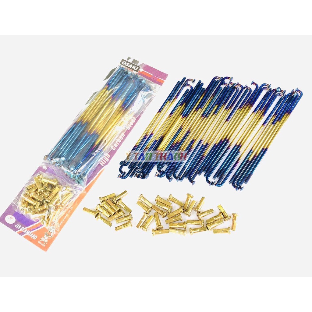 Căm Xanh Vàng Osaki Gắn Wave Thắng Đĩa MS2236